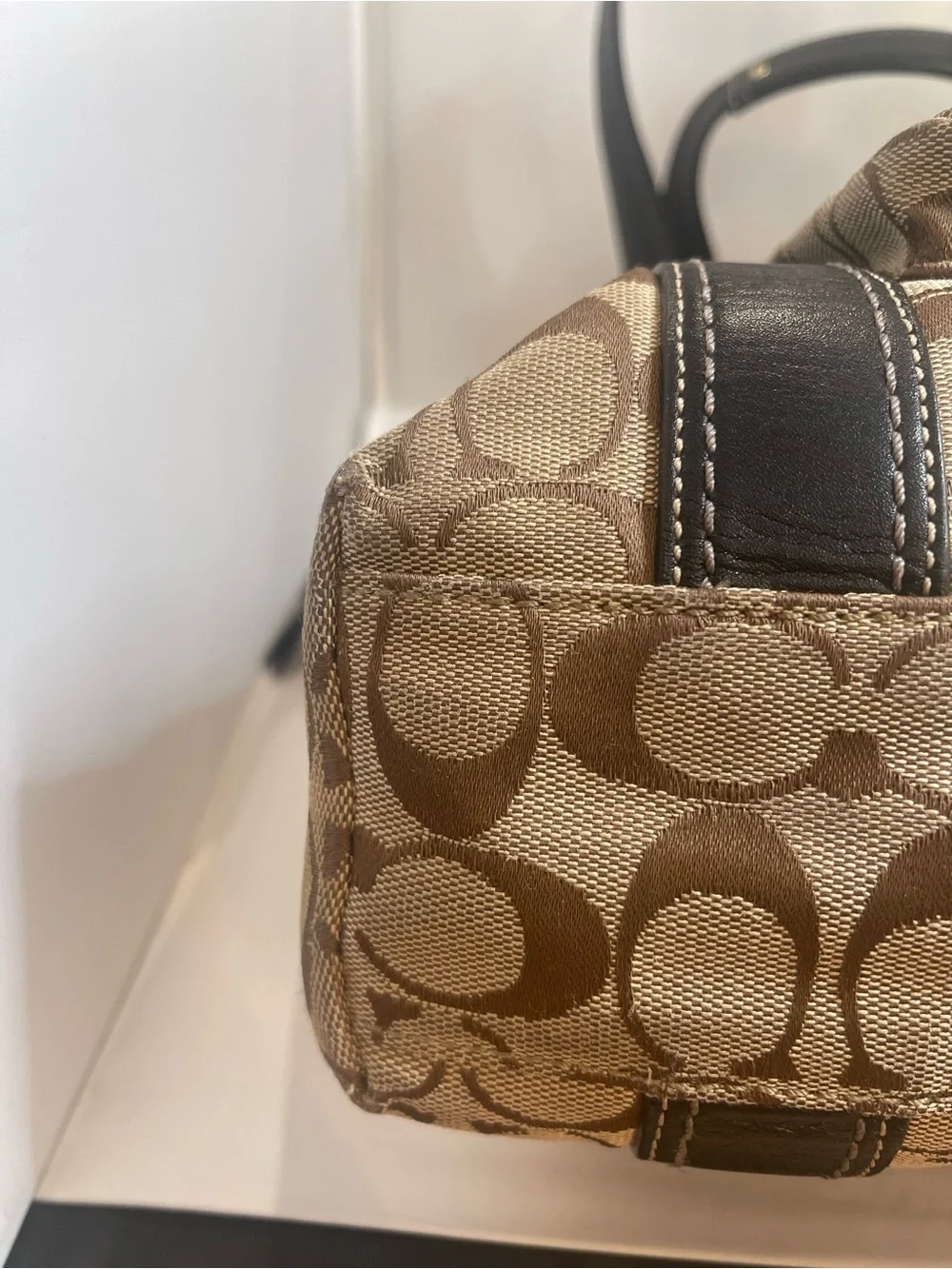 Coach signature canvas